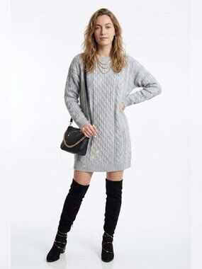 NWOT Universal Thread Cable Knit Sweater Dress - Size Medium